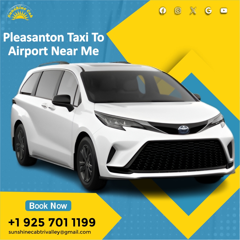 Pleasanton Taxi to Airport Near Me