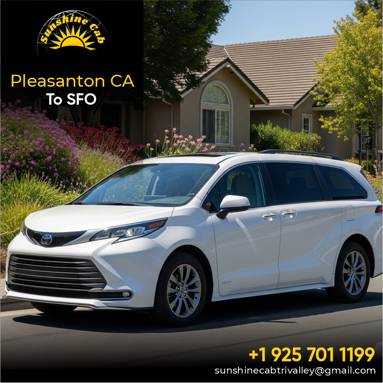 Pleasanton-ca-to-SFO