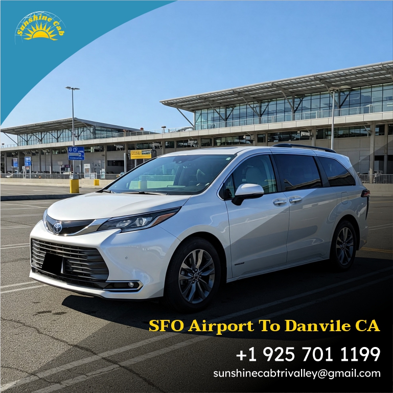 SFO-Airport-To-Danvile-CA.