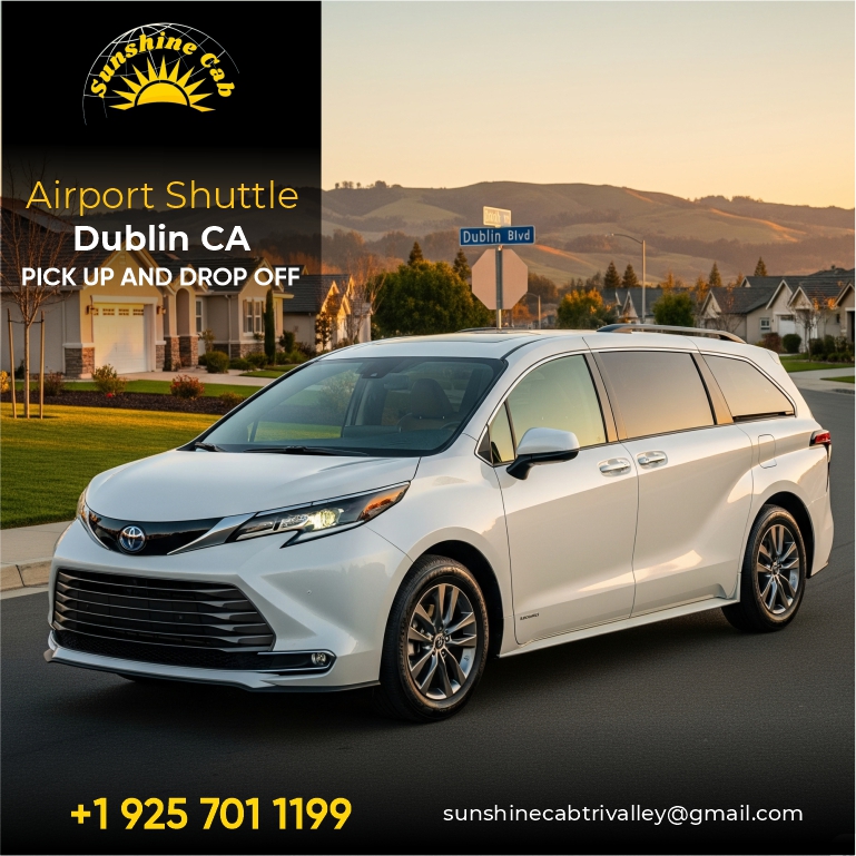 Airport Shuttle Dublin ca