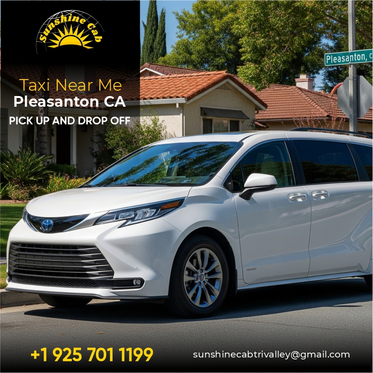 Taxi Near Me Pleasanton ca