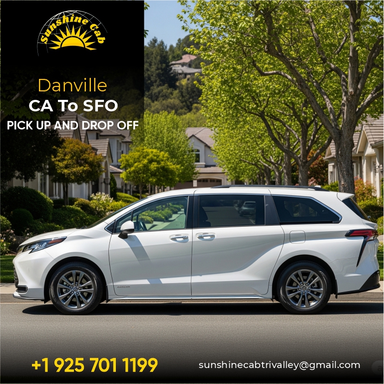 Danville-ca-to-SFO
