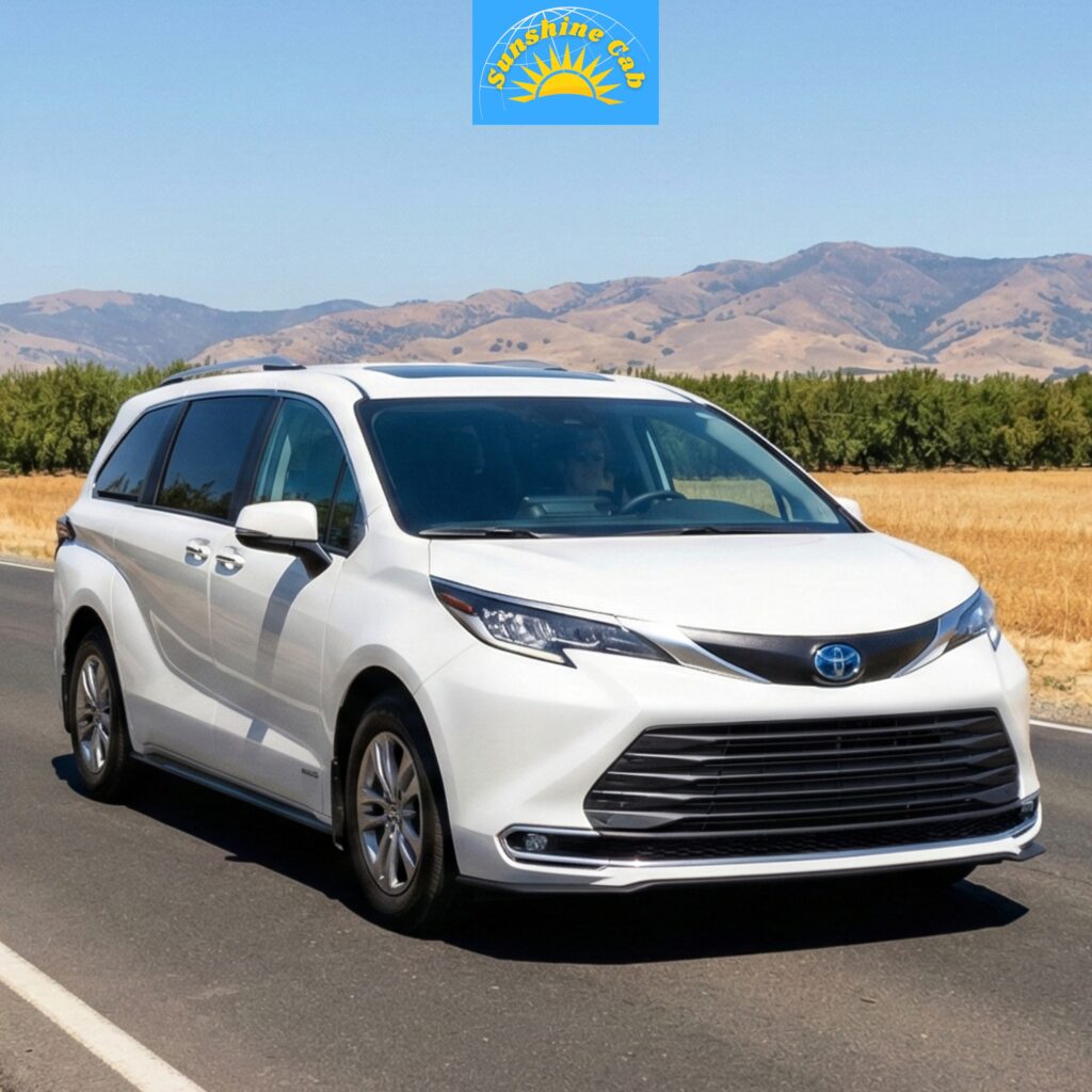 Airport taxi services by sunshine cab in San Ramon