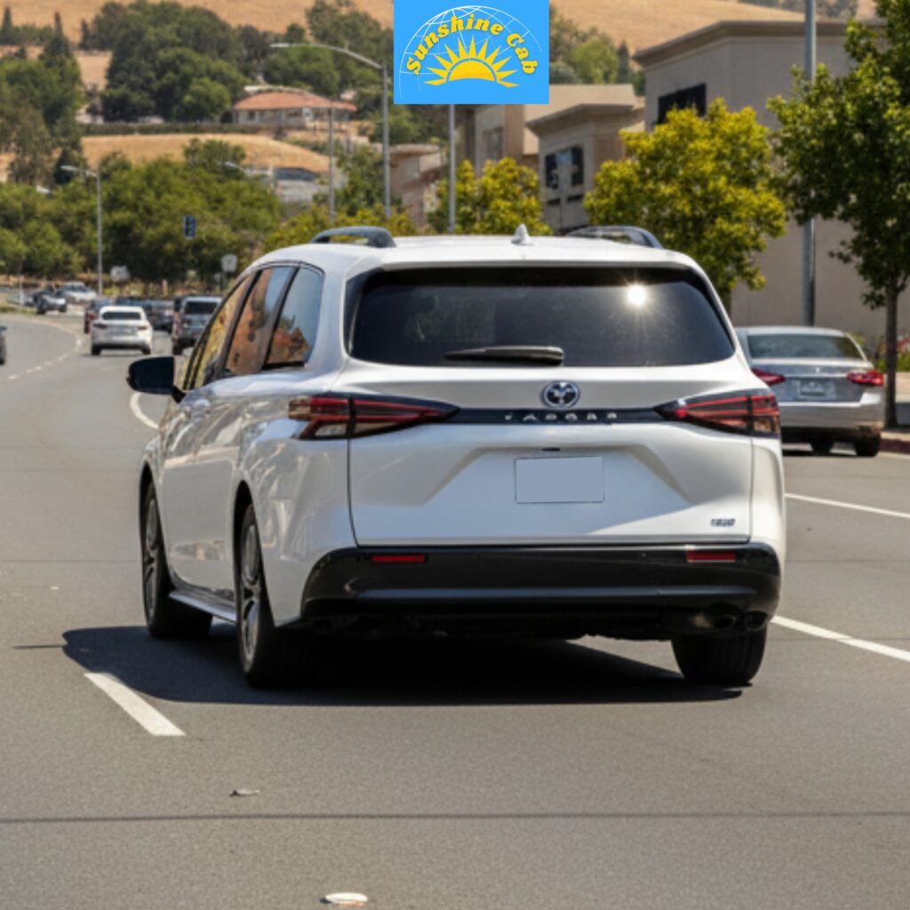 Airport taxi services by sunshine cab in Pleasanton