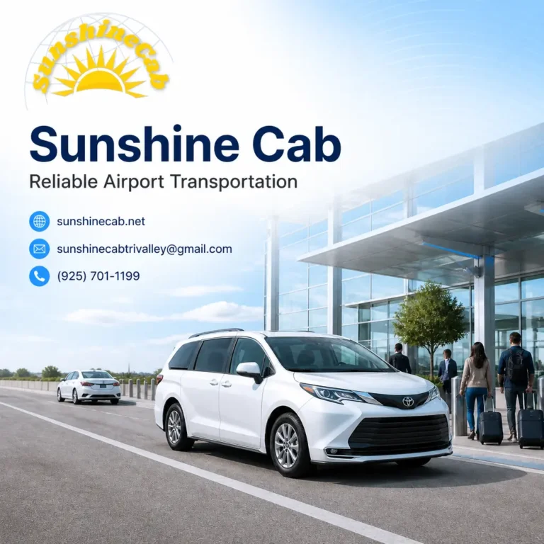 Branded visual for taxi vs rideshare for airport transportation, highlighting a clear comparison for airport travel planning.